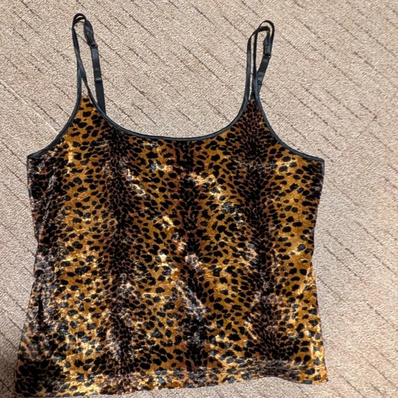 ✨5 For $50 Victoria's Secret Leopard Print Camisole - Black and Brown - Picture 4 of 6